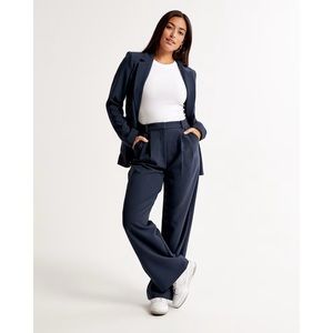 Abercrombie & Fitch Navy Trousers